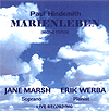Hindemith <i>Marienleben-#2 Edition</i> Jane Marsh (Soprano), Erik Werba (Pianist)