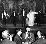 Desdemona in Verdi&rsquo;s Otello at the Festivale dei due Mondi Spoleto under Thomas Schippers Left to right: Peter Glossop (Iago), Tony Walton (sets/costumes), Thomas Schippers (conductor/director), Jane Marsh (Desdemona), Tito del Bianco (Otello)